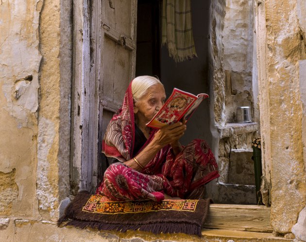 Rust zoeken in Jaisalmer fort