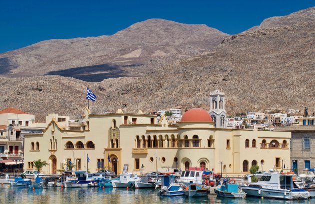 Haven Pserimos op  Kalymnos