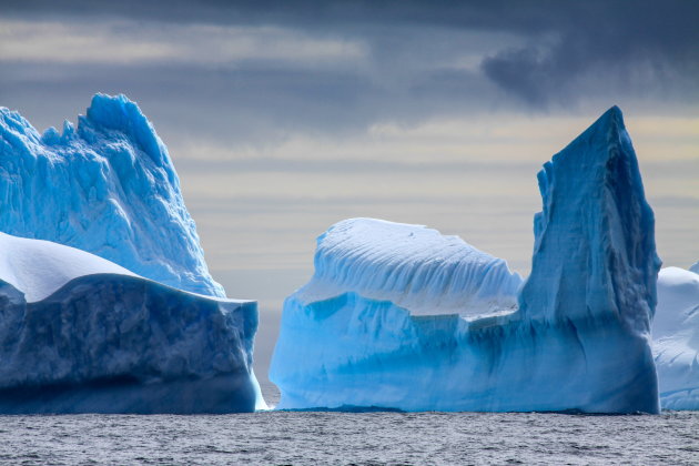 IJssculpturen bij Antarctica