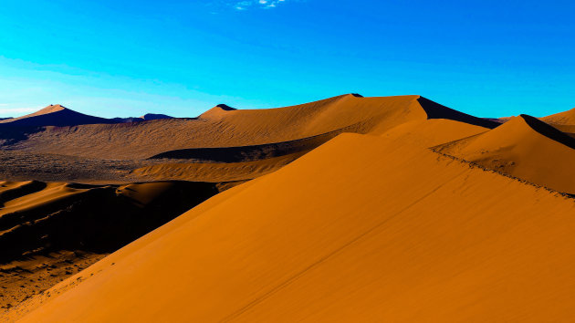 zonsopkomst in de Sossusvlei