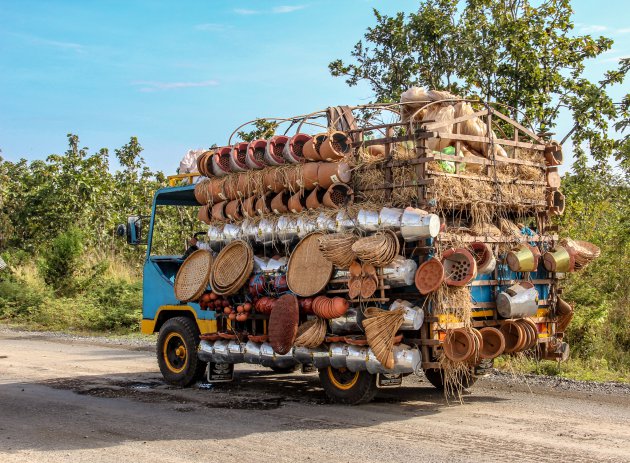 Winkel van sinkel op wielen