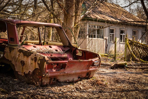 Zalissya, exclusion zone