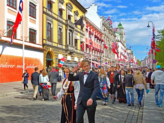 Vier Grunnlovsdag in Oslo