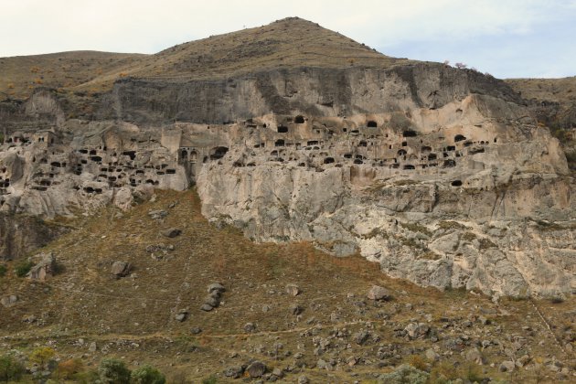 Vardzia, grottenstad in Georgië