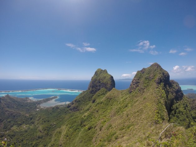 Hike op Bora Bora