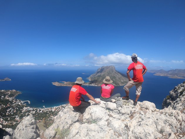 Klimmen op het wereldberoemde Kalymnos