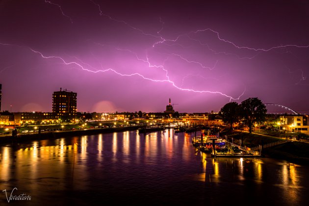 Bliksem in Nijmegen