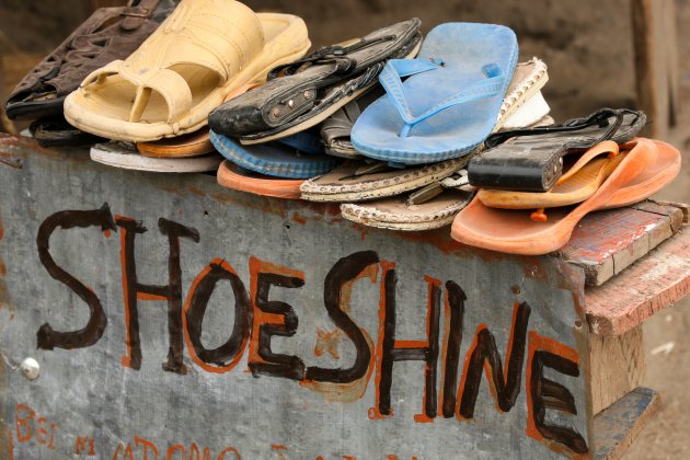 Shoeshine!