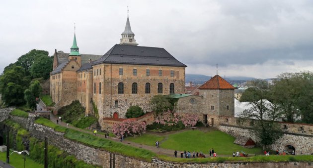 Her Akershus in Noorwegen