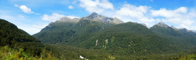 Groen Fiordland (Panorma)