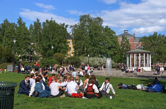 Chillen in Grünerløkka