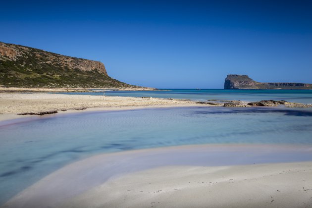 Balos beach, heerlijk afgelegen strand op Kreta