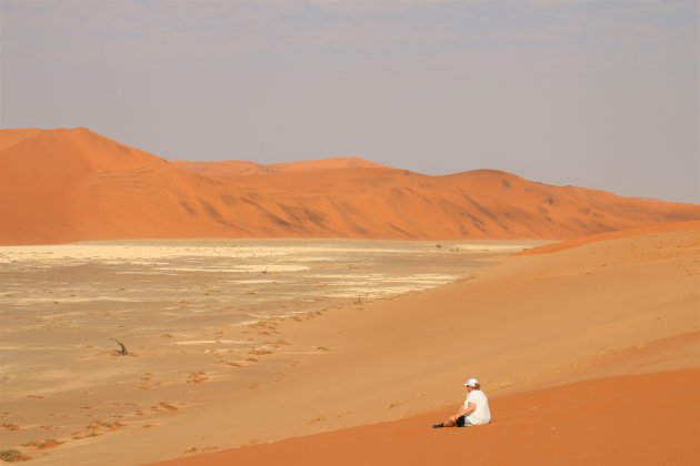 Mooi alternatief voor de Dodevlei en Sossusvlei. Alleen op de wereld.