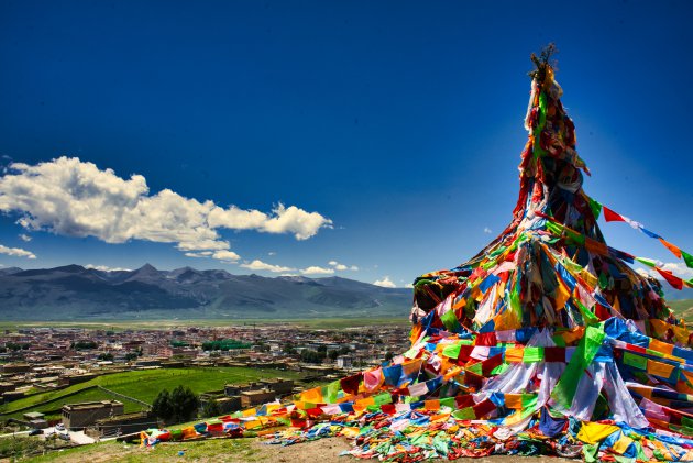 Op zoek naar de Tibetaanse cultuur zonder gids in Litang.
