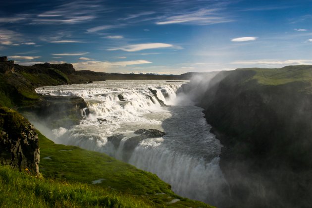 De watervallen van IJsland