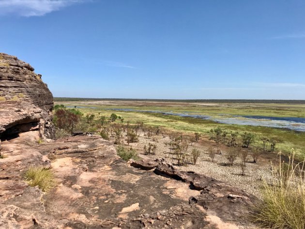 Uitzicht vanaf Ubirr over Kakadu National Park