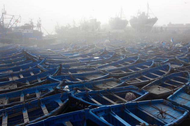 Essaouira in de mist