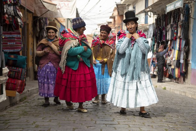 Locals La Paz Bolivia