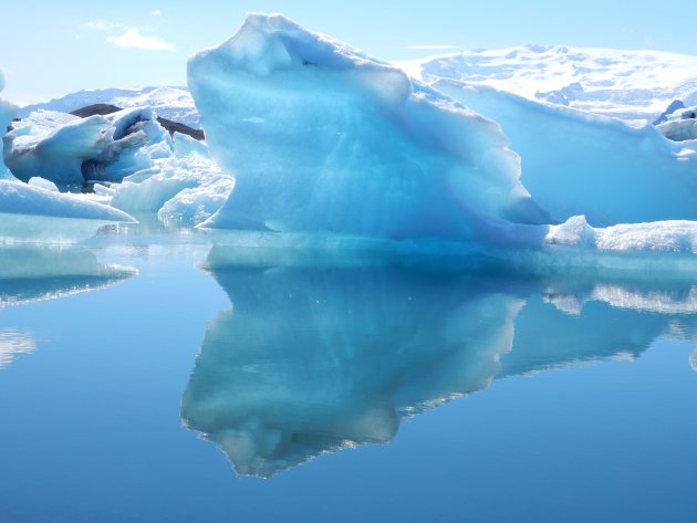 Het gletsjermeer Jökulsárlón