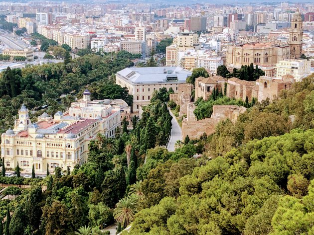 Malaga van boven