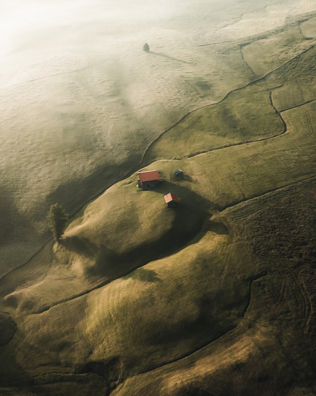 Alpe di Siusi van boven