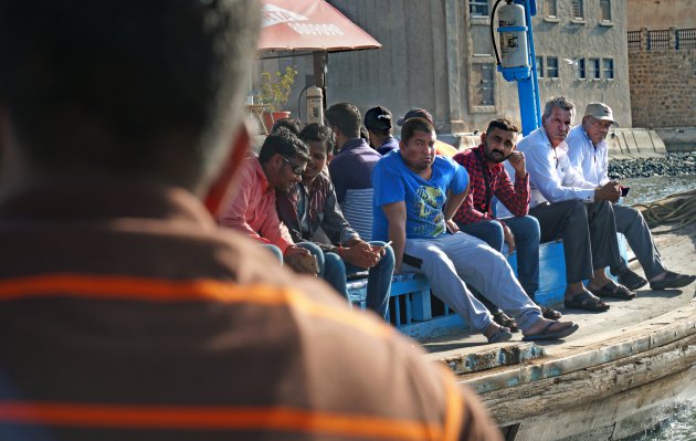 Dubai Creek workers