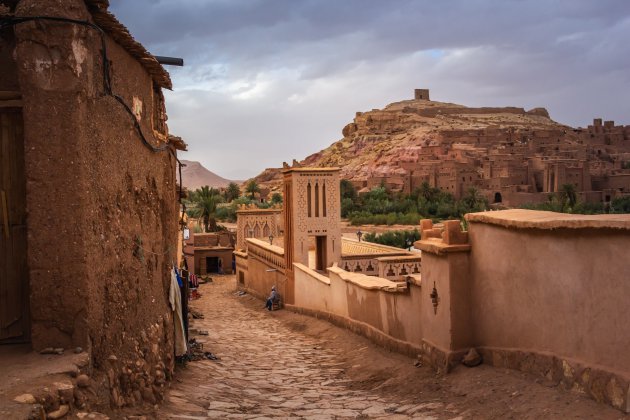 kleine straatjes in Ait-Ben-Haddou