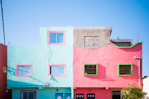 Colorpicture / Colored houses