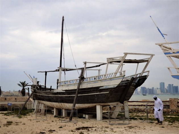 De dhowbouwers van Bahrein