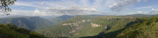 Chicamocha Canyon in al zijn pracht