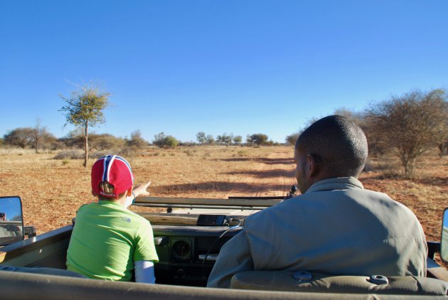 Junior ranger in Erindi