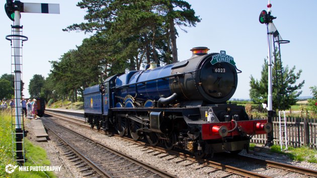 Stoomtrein in Cheltenham