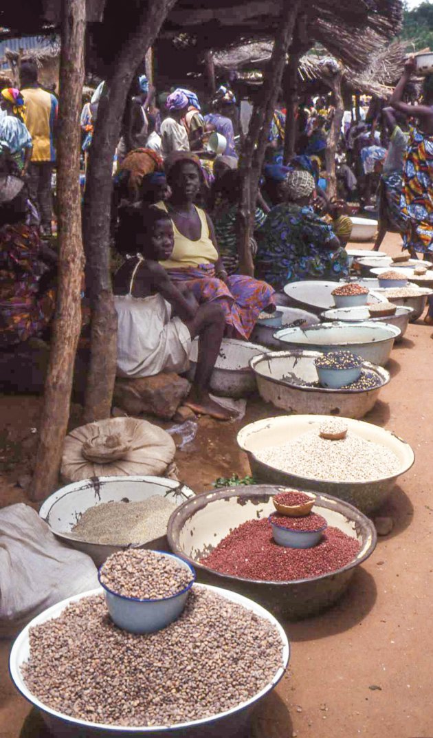 Een West-Afrikaanse markt