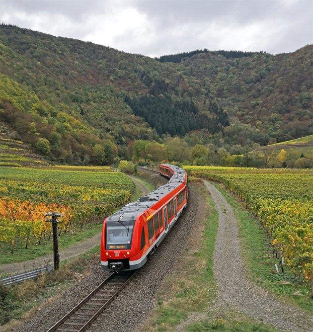 De spoorlijn Remagen - Ahrbrück