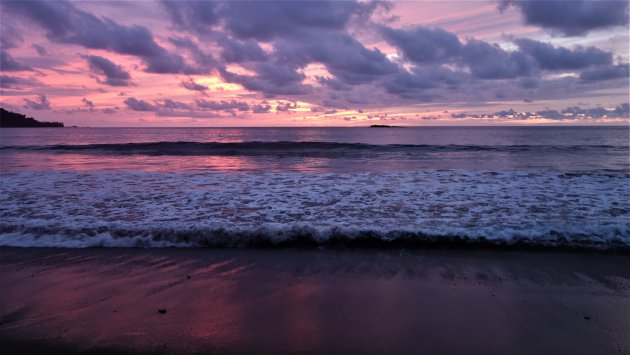 Zonsondergang Corcovado