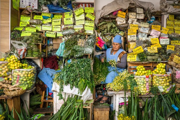 Groene winkel