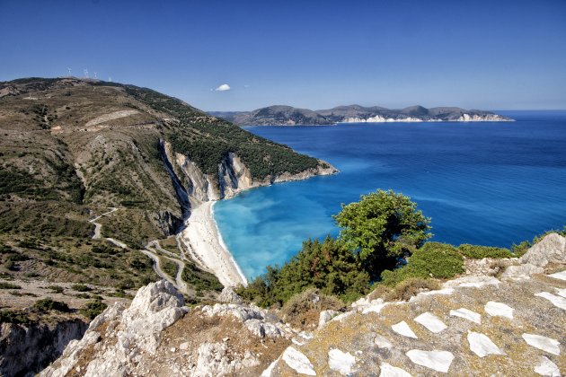 Kefalonia's Myrtos beach