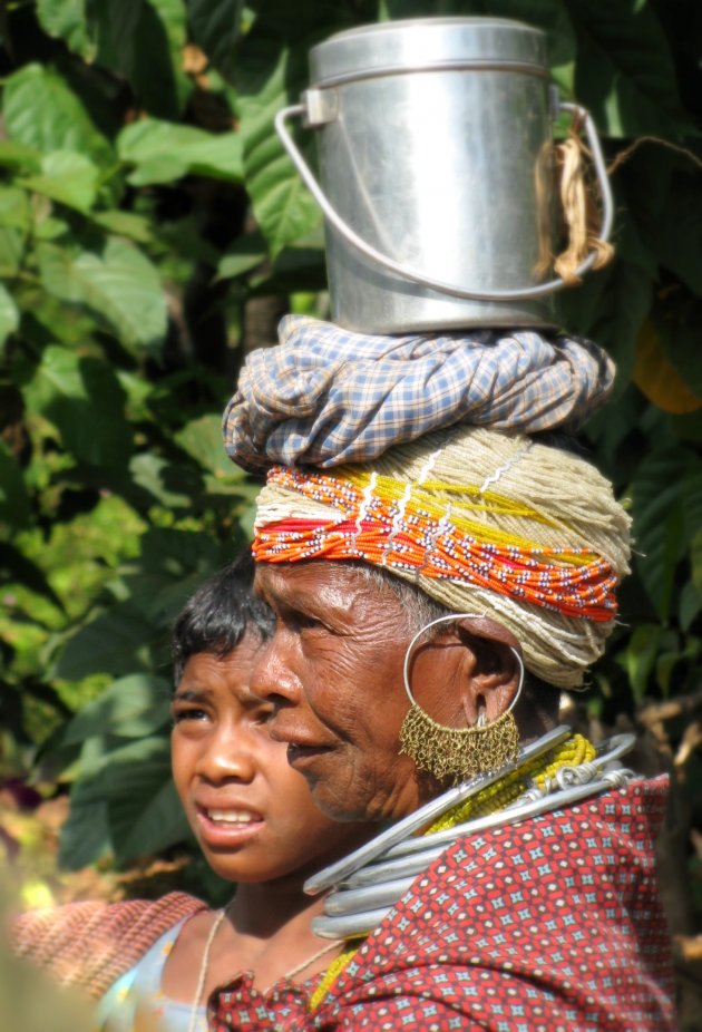 Bonda oma en kleindochter