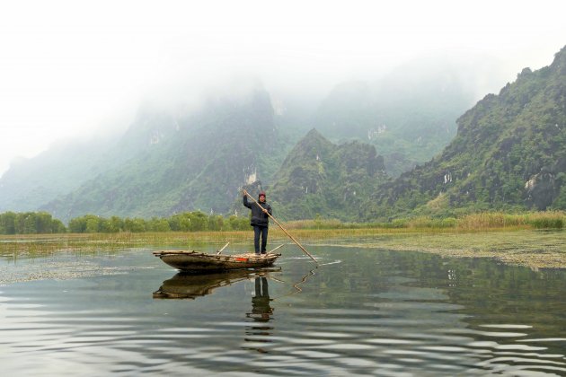 Varen bij Tam Coc