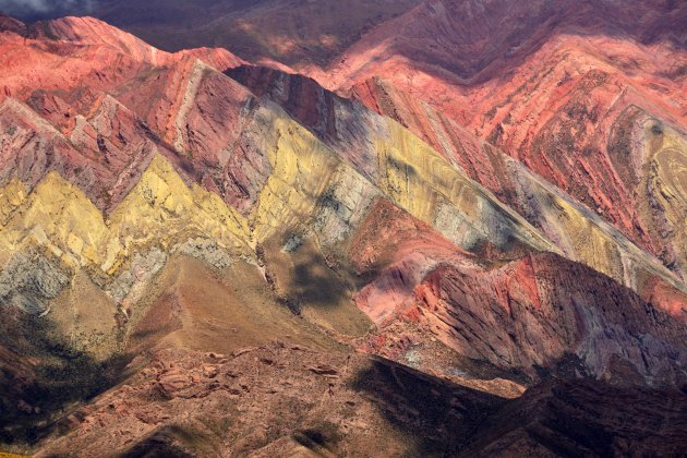 Detail van het Cerro del Hornocal