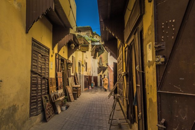Schone straatjes in Meknes