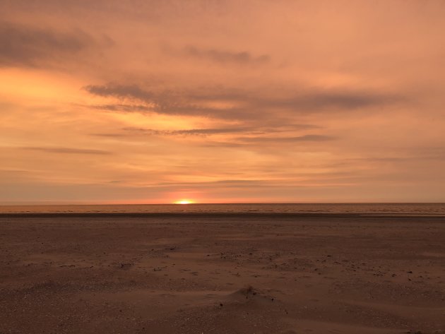 Zonsondergang op Vlieland