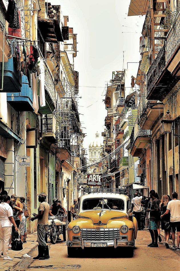 Drukte in Havanna