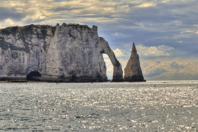 Etretat in zilver