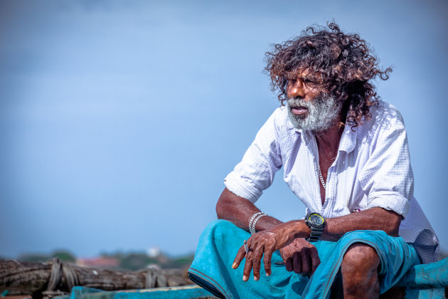 De visser van Sri Lanka