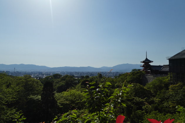 Uitzicht over Kyoto