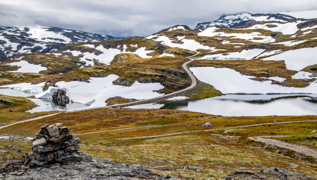 De Aurlandsflettet rijden