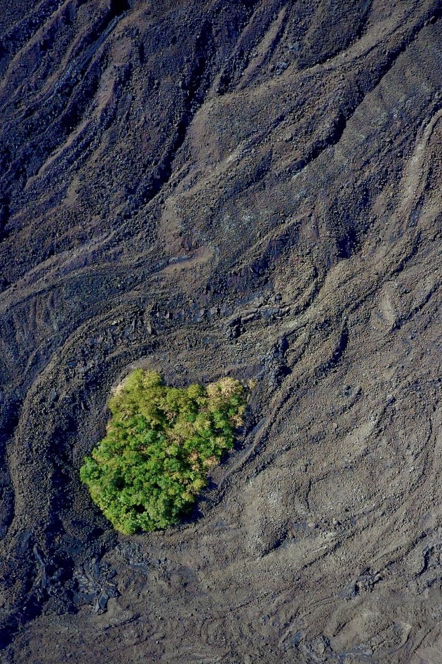 Vulkaan landschap