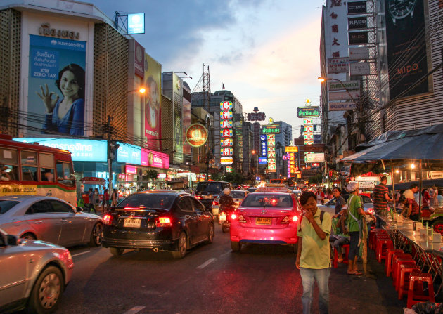 Fietsen in Bangkok