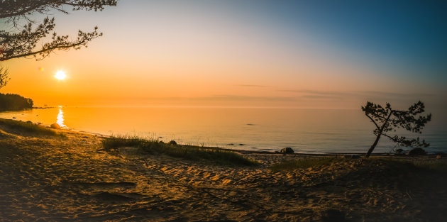 Een zonsondergang om niet snel te vergeten.